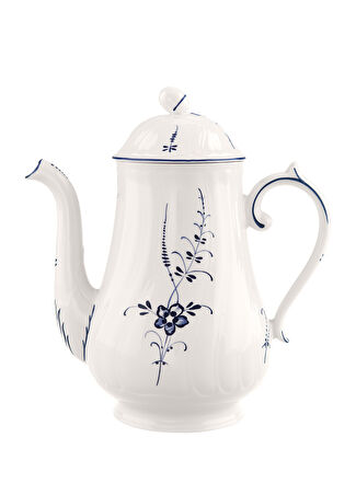 Villeroy & Boch Old Luxembourg Porselen Çay Kahve Potu Beyaz -1