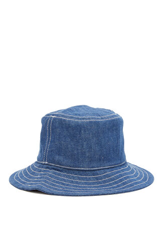 Zimmermann Kadın Lacivert Denim Bucket Şapka