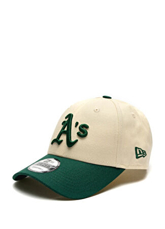 New Era Erkek 9forty Oakland Athletics Açık Bej Şapka -1
