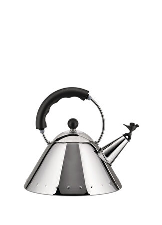 Alessi Siyah Kuş Detaylı 2 Lt Kettle -1