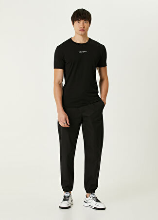 Dolce&gabbana Erkek Siyah Jogger Pantolon 48 It -1