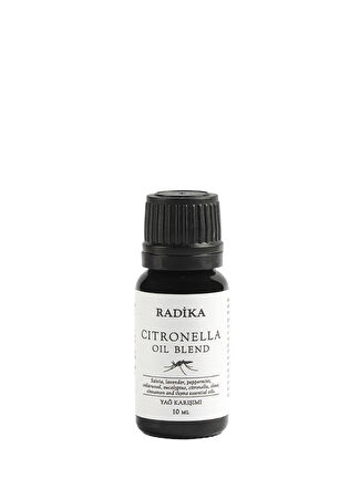 Radika Aromatherapy Citronella Doğal Uçucu Yağ Karışımı 10 Ml Beyaz -1