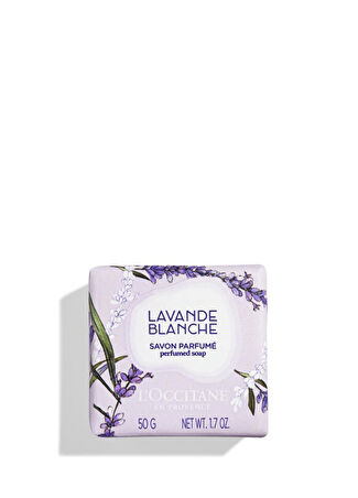 L'occitane Beyaz Lavanta Katı Sabun 50 Gr -1