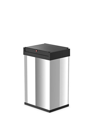 Hailo Gümüş Rengi Çelik Çöp Kovası 35 Lt -1