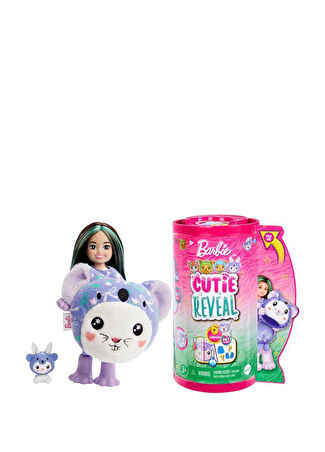 Barbie Kız Çocuk Hkr17-hrk31 Cutie Reveal Tavşancık Kostümlü Model Bebek -1