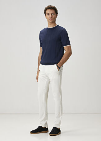 Beymen Club Erkek Slim Fit Krem Twill Chino Pantolon Bej 54 -1