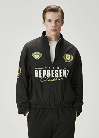Represent Erkek Siyah Mont M