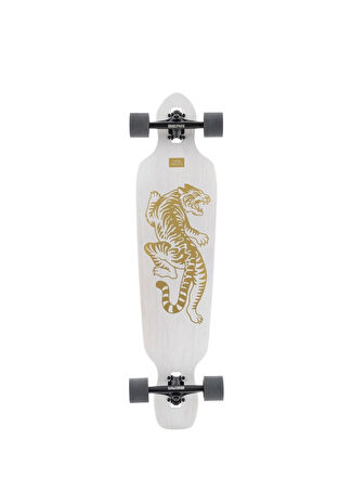 Landyachtz Battle Axe White Bengal Complete 38'' Longboard Kaykay Beyaz -1