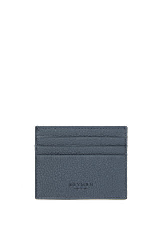 Collection Erkek Classic Lacivert Deri Kartlık -1