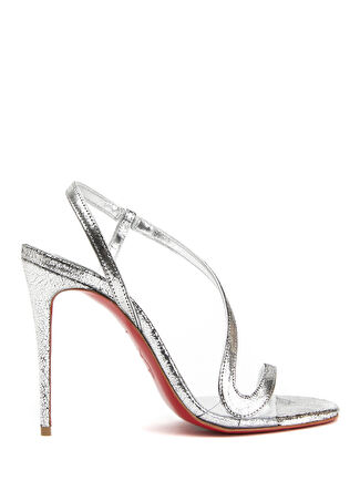 Christian Louboutin Kadın Rosalie Silver Sandalet Gri 38 -1