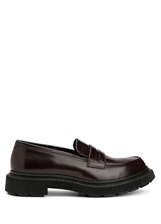 Adieu Erkek Bordo Deri Loafer 41 -1