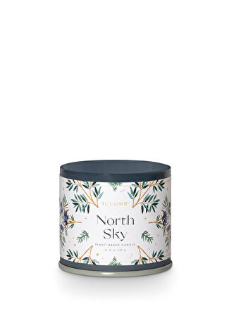 Illume North Sky Vanity Mavi Bitkisel Mum -1