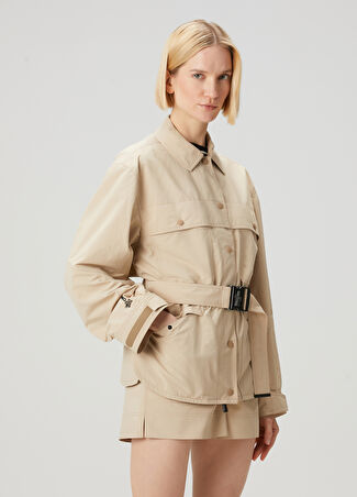 Moncler Grenoble Kadın Bej Ceket 4 Us -1