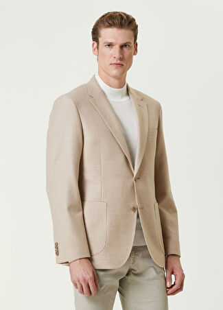 Beymen Collection Collection Erkek Drop 7 Bej Yün Ceket 50