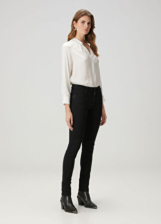 Zadig&voltaire Kadın Eros Siyah Skinny Jean Pantolon Gri 24 Us