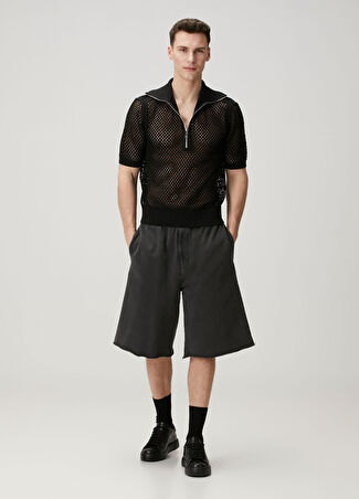Helmut Lang Erkek Siyah Bermuda S