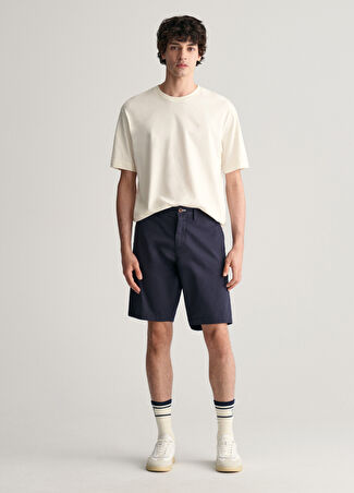 Gant Erkek Lacivert Relaxed Fit Şort 38 -1
