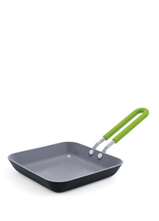 Greenpan Antrasit Kare Minipan Tava 13 Cm -1