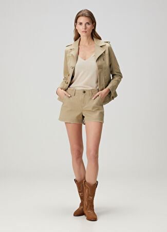 Zadig&voltaire Kadın Sparky Bej Şort 36 It - 1