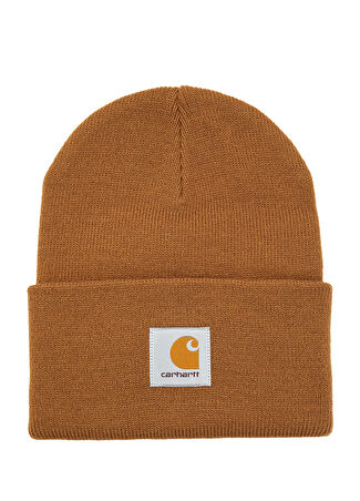 Carhartt Wip Erkek Kahverengi Logo Patchli Bere -1