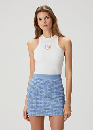 Balmain Kadın Beyaz Atlet M -1