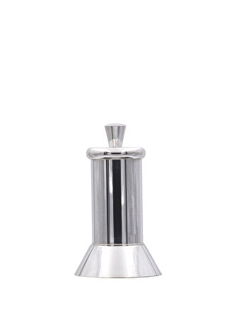 Greggio Metal Karabiber Değirmeni 12 Cm Gümüş Rengi -1