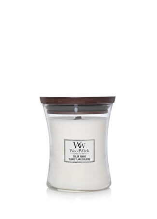 Woodwick Solar Ylang Orta Beyaz Mum 275 Gr -1
