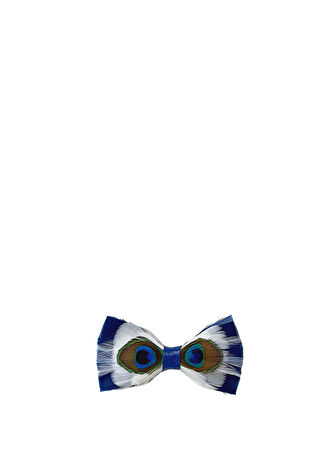 Genius-bowtie Erkek Mavi Süet Papyon