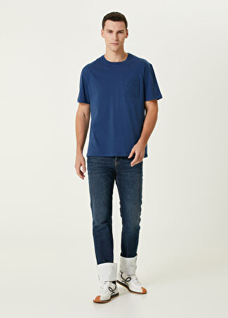 Loewe Erkek Fisherman Koyu Mavi Jean Pantolon Lacivert 48 Us