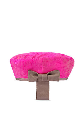 Sibi Hats Kadın Catch Me Pembe İpek Beret Şapka -1