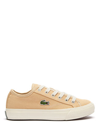 Lacoste Kadın Backcourt Bej Sneaker 37.5 -1