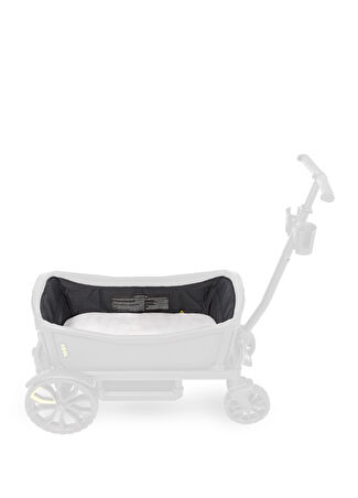 Veer Gear Bebek Arabası Fermuarlı Koyu Gri Yatış Sistemi -1