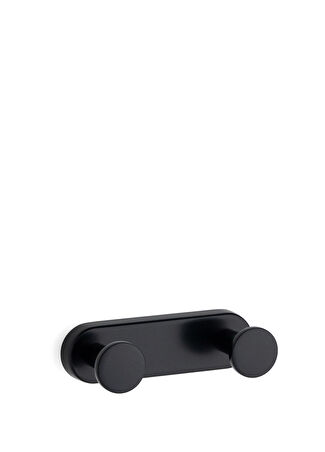 System Bathroom Accessories Siyah Duvara Monte Banyo Askısı 100 Mm -1