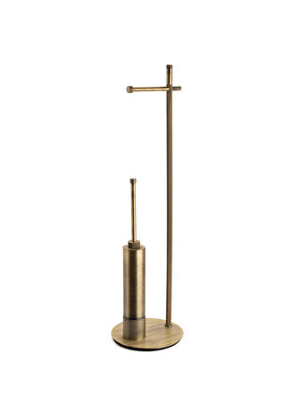 System Bathroom Accessories Antik Renk Ayaklı Banyo Seti -1