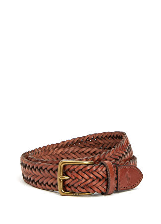 Polo Ralph Lauren Erkek Kahverengi Deri Kemer L -1
