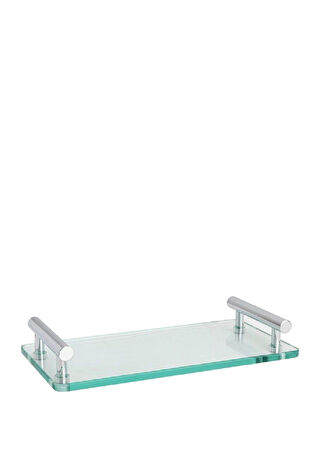 System Bathroom Accessories Cam Krom Banyo Tepsisi 54x170x330 Mm Gümüş Rengi -1
