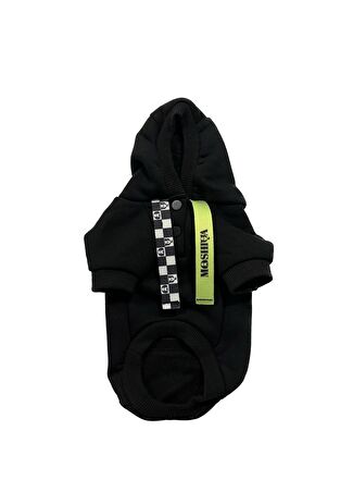 Moshiqa I Woof U Siyah Kedi Hoodie Xs -1