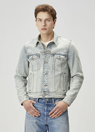 Zadig&voltaire Erkek Bases Denim Ceket Mavi S