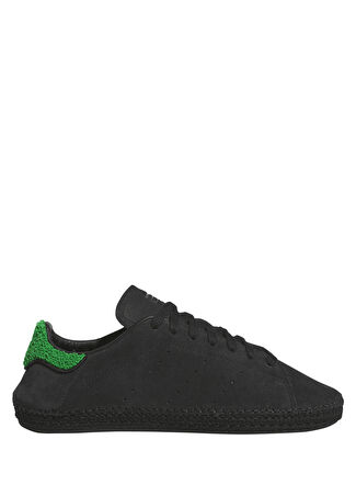 Adidas Erkek Clot Stan Smith Siyah Yeşil Kadın Deri Sneaker 42 2/3