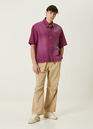 Solid Homme Erkek Bej Pilili Pantolon 46 It