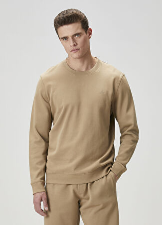 Beymen Club Club Erkek Vizon Sweatshirt Bej L