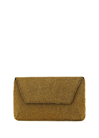 Network Kadın Gold Clutch Altın Rengi
