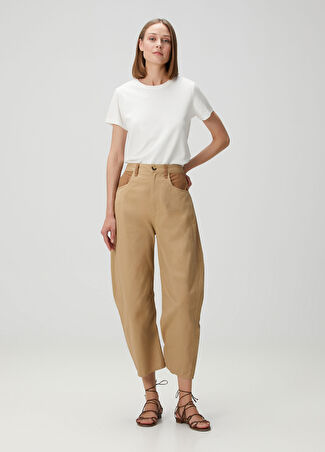 Rag&bone Kadın Charlie Camel Pantolon Sarı 2 Us