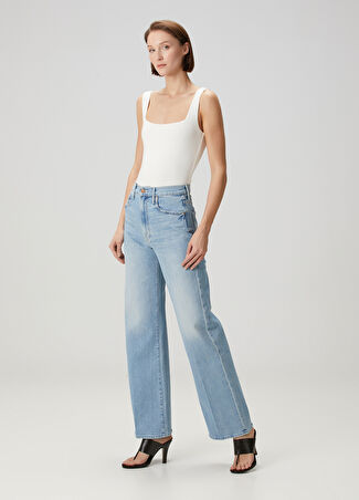 Mother Kadın The Lasso Sneak Mavi Jean Pantolon 25 Us -1