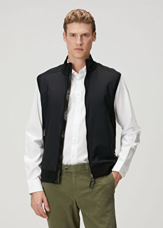 Beymen Collection Collection Erkek Siyah Yün Triko Yelek S