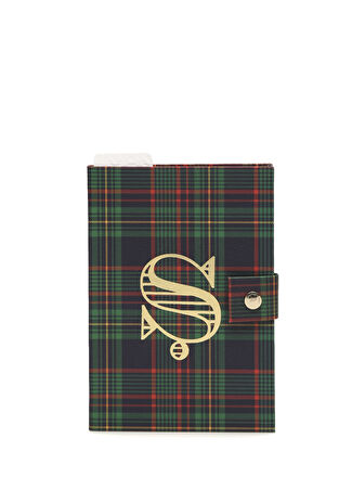 Aa Paper&co Aspen Yeşil Ş Harfi Detaylı Defter -1