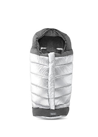 Inglesina Bebek Kışlık 9-48 Ay Silver Arabası Tulumu Gümüş Rengi -1