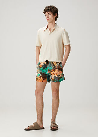 Paul Smith Erkek Çiçek Desenli Mayo M -1