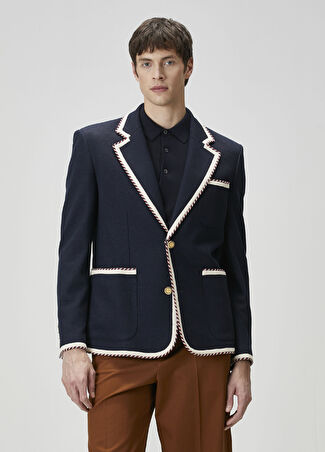 Valentino Erkek Lacivert Ceket 46 It
