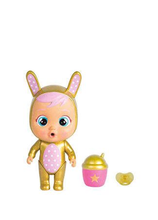 Cry Babies Kız Çocuk Magic Tears Gold Serisi Coney Oyuncak Bebek -1
